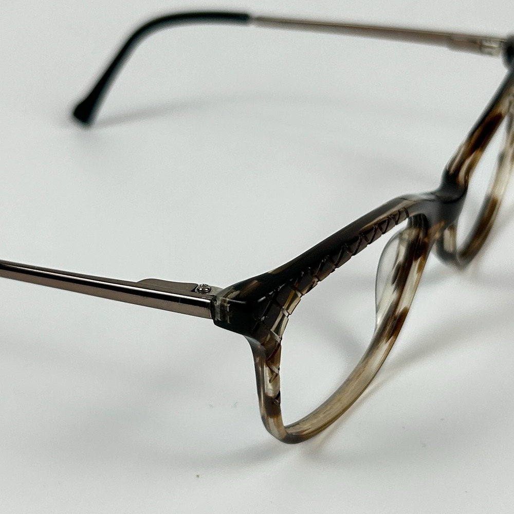 Vera Bradley Indiana Rose Tavia Womens Eyeglasses Brown Full Rim 52-18-135 mm - Picture 4 of 13